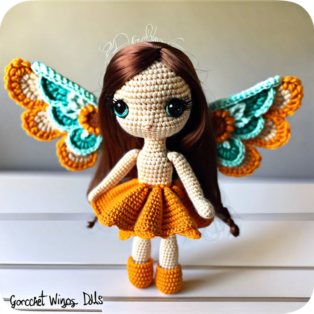 crochet wings