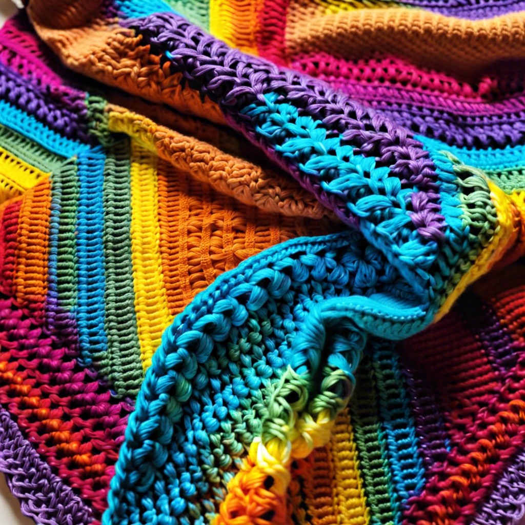 gradient rainbow jumper