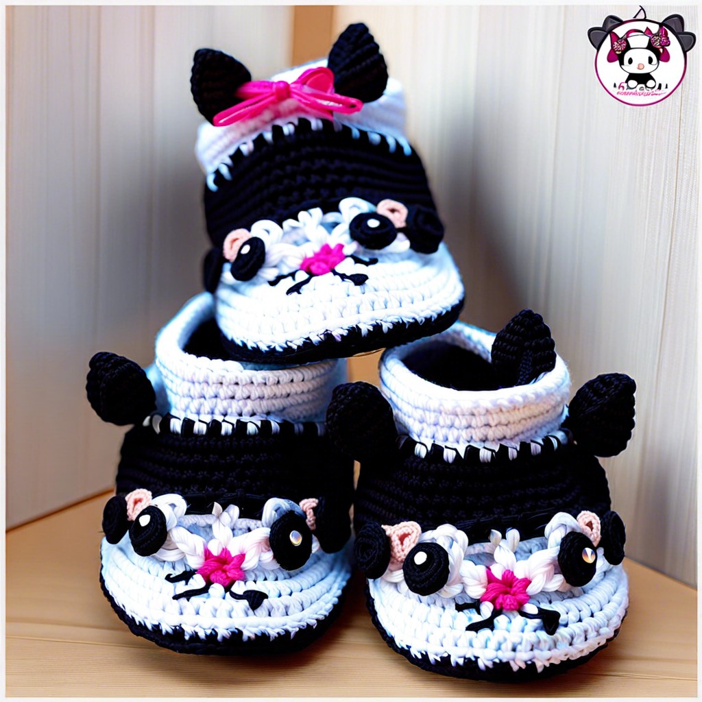 kuromi baby booties