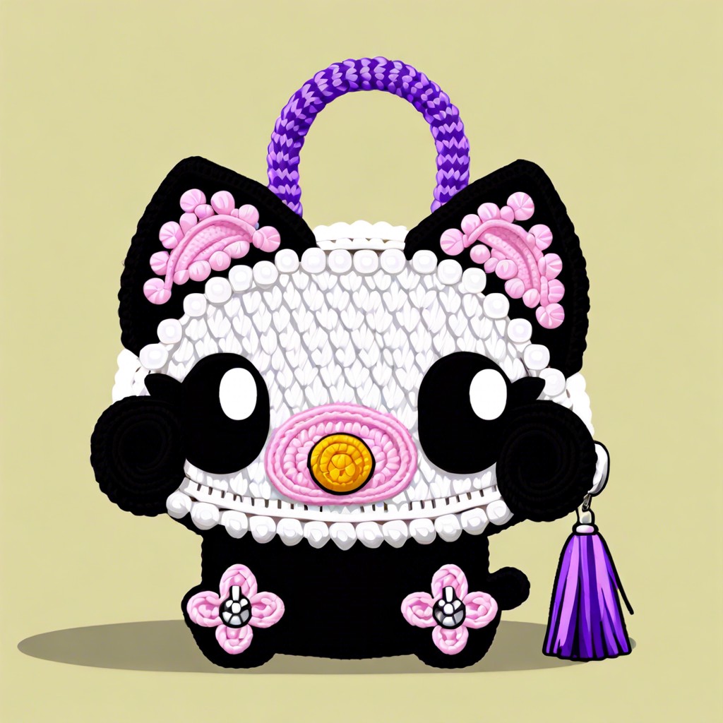 kuromi coin purse