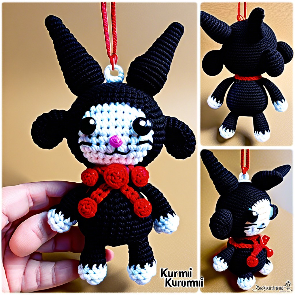 kuromi holiday ornament