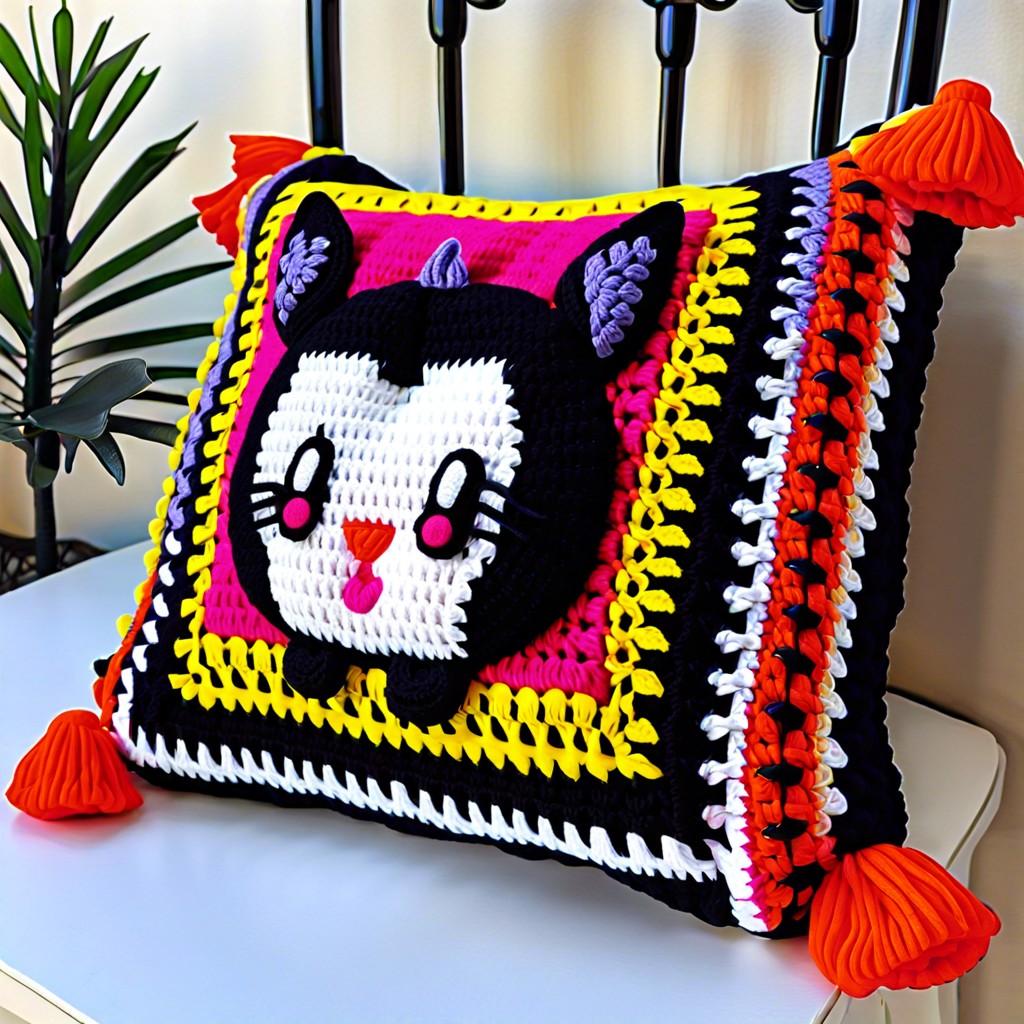 kuromi inspired pillow cover