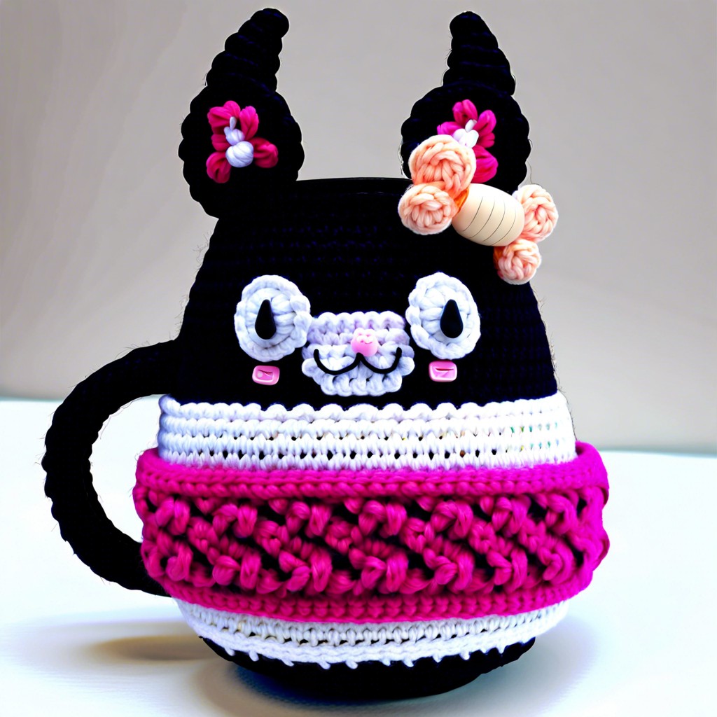 kuromi mug cozy