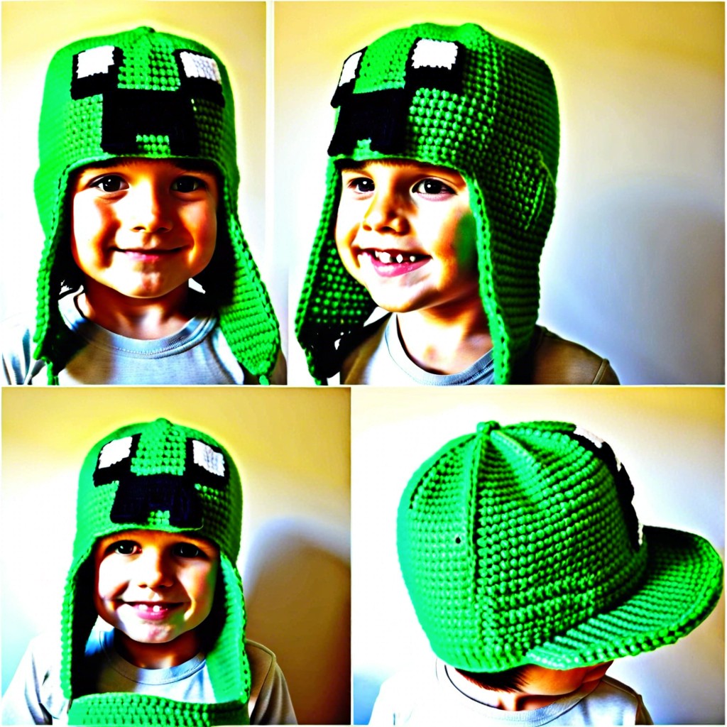 minecraft creeper hat