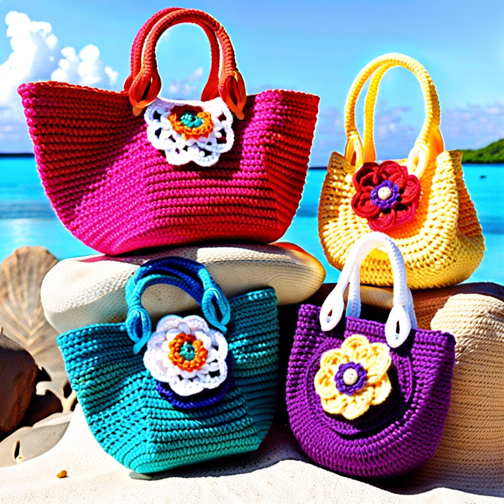 mini beach bag accessories