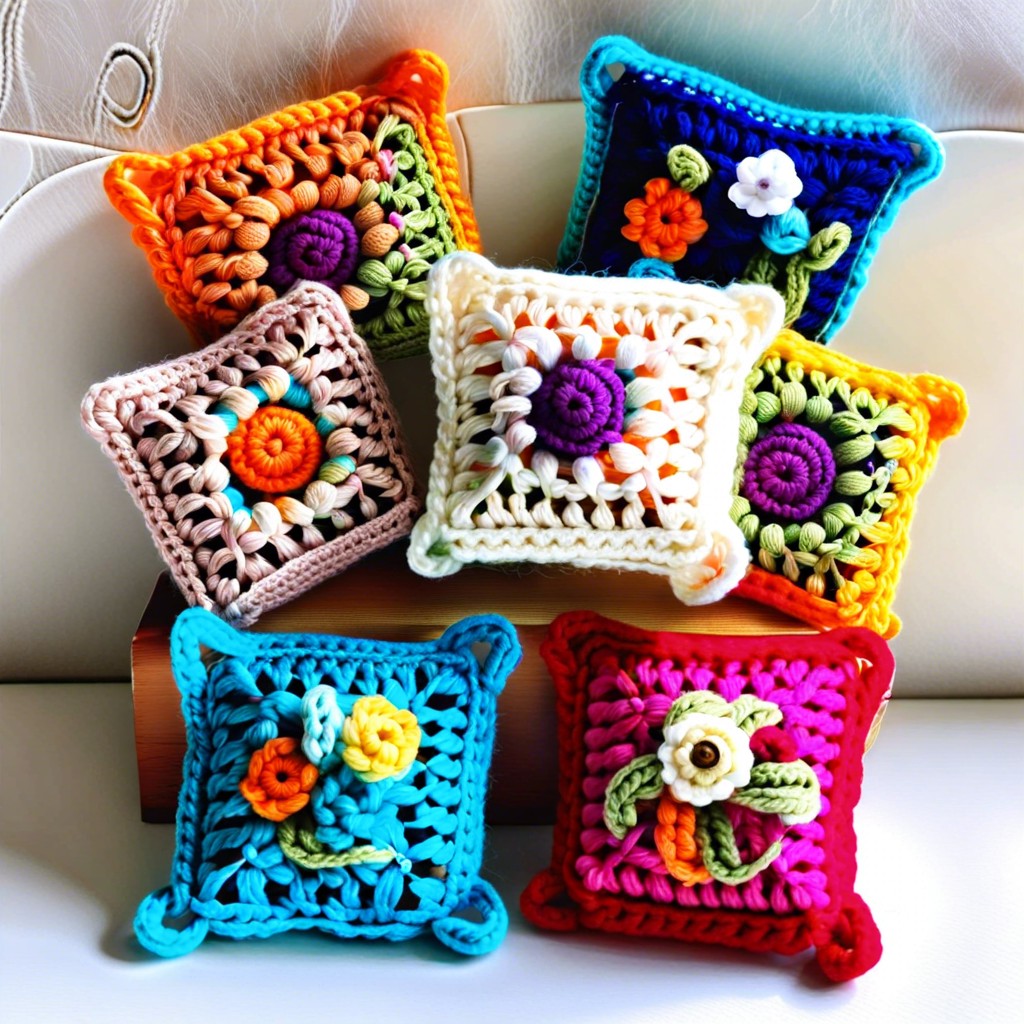 mini pillow charms