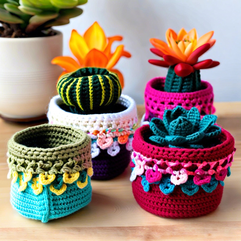 mini plant pot covers