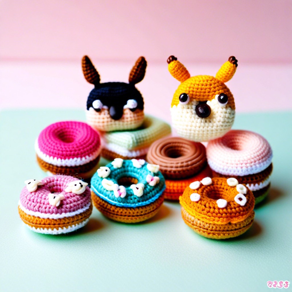 miniature animal donuts