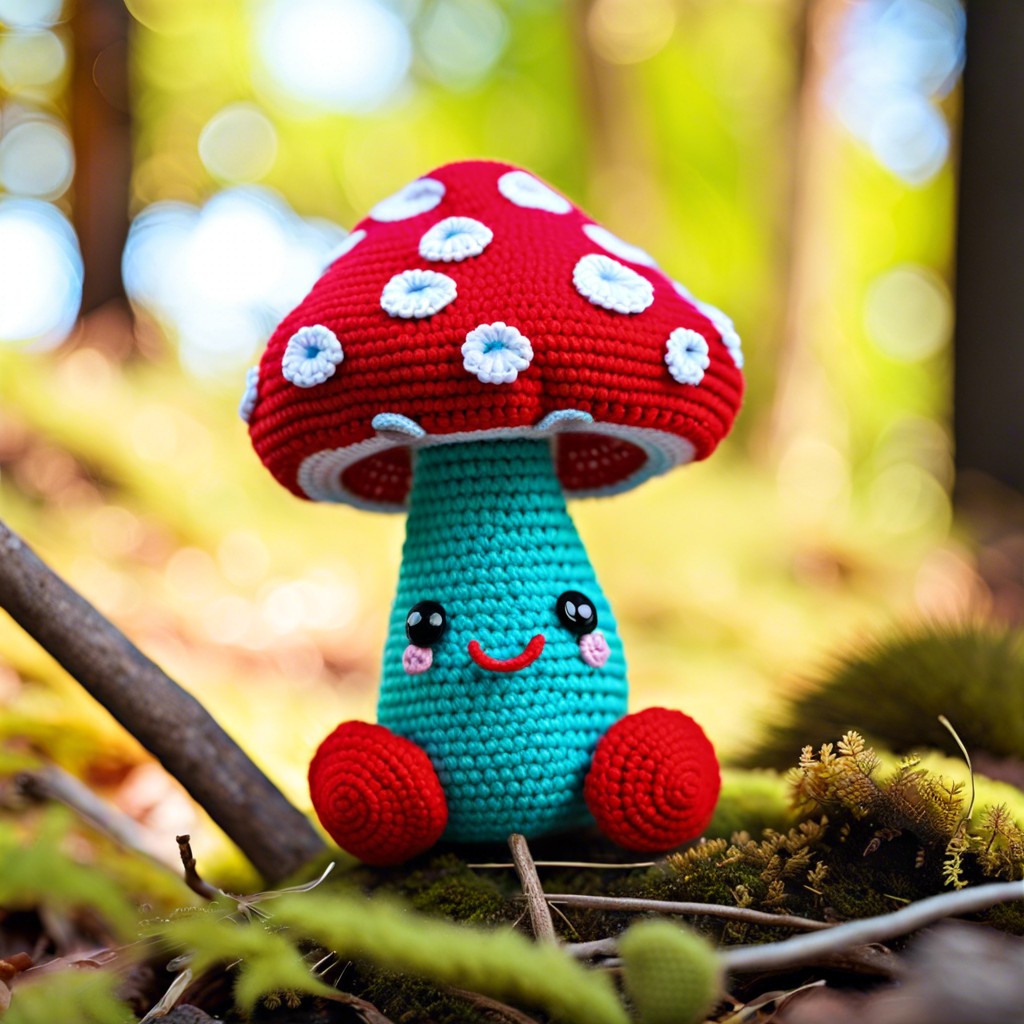 mushroom amigurumi