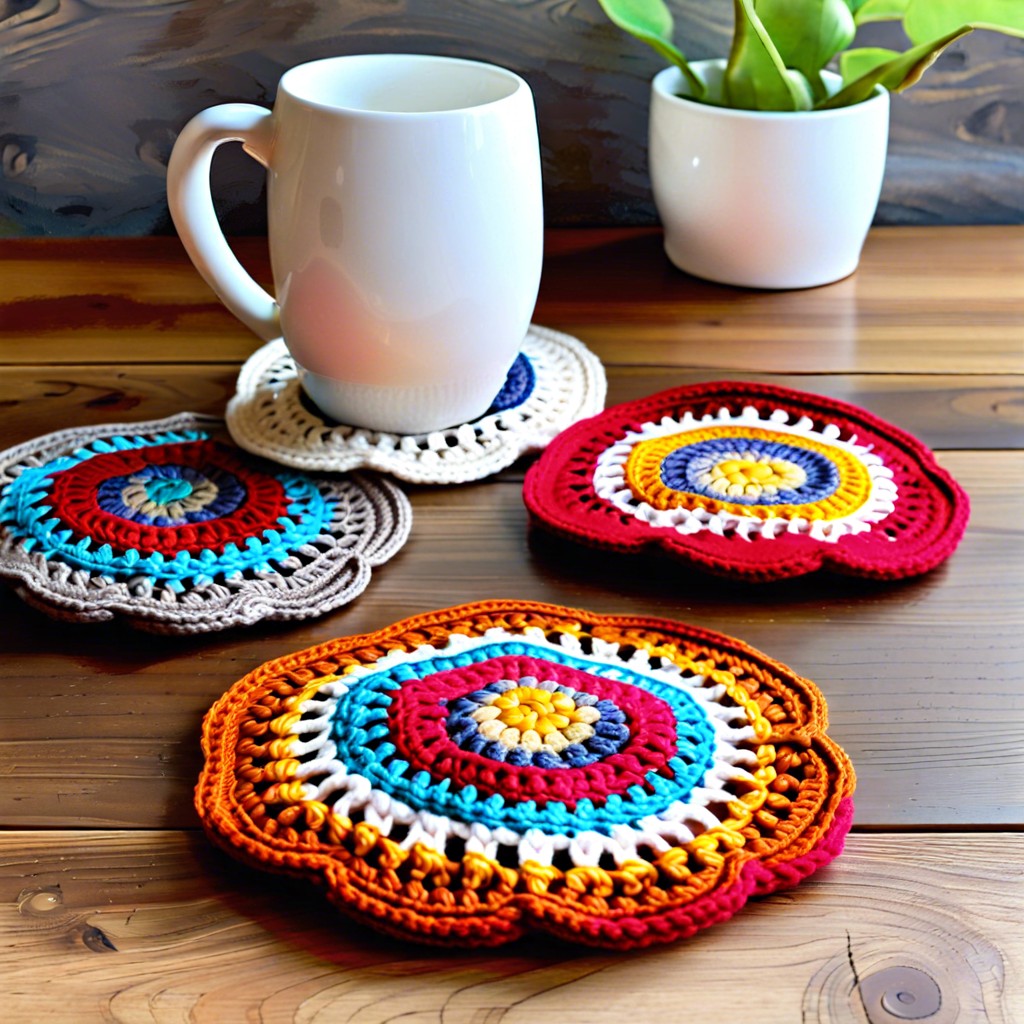 mushroom coasters