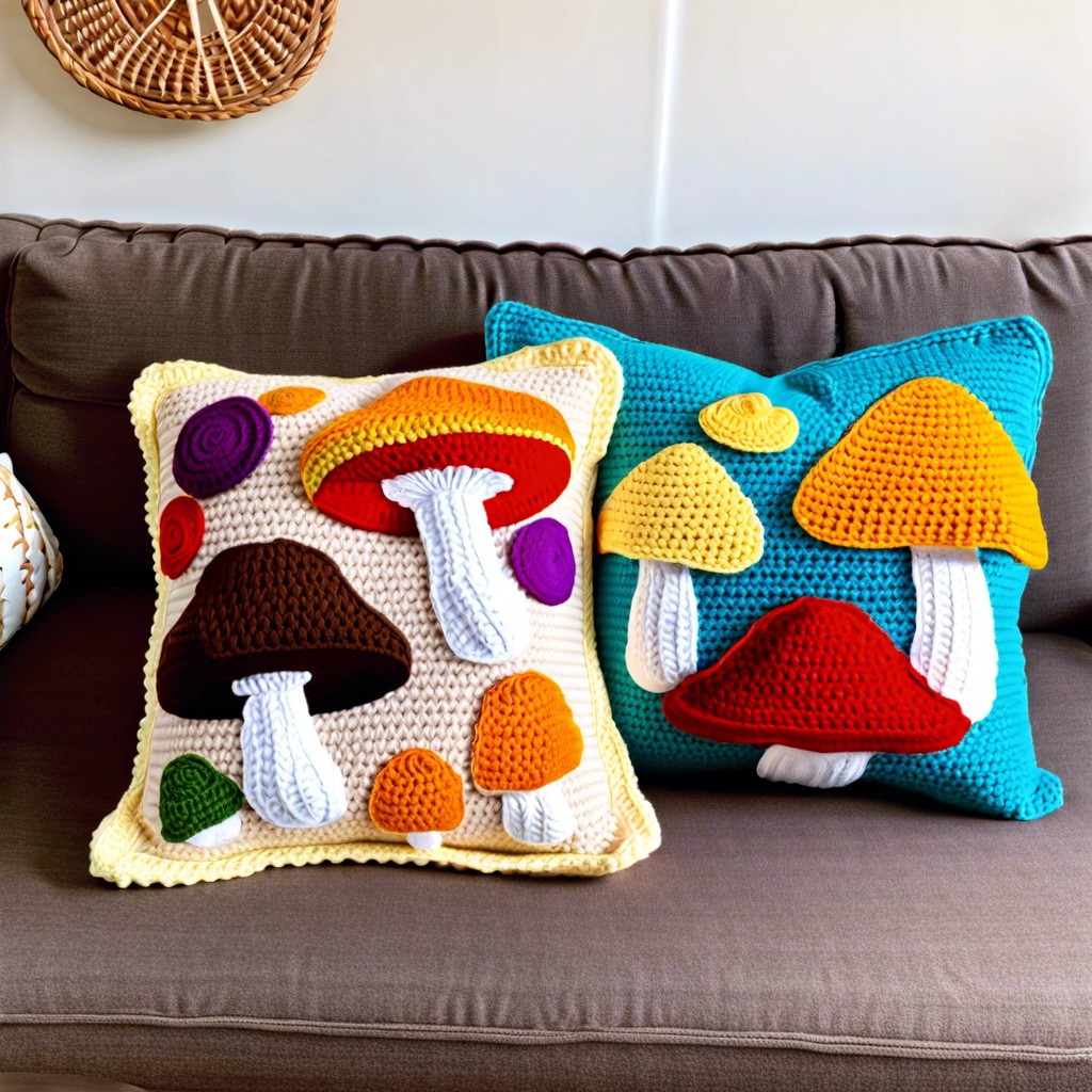 mushroom pillow covers