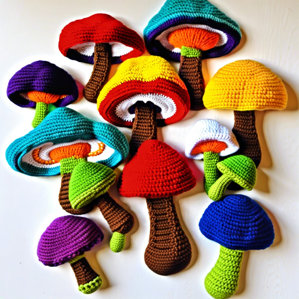 mushroom wall hanging