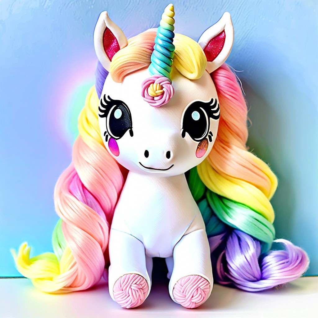 rainbow unicorn dolls