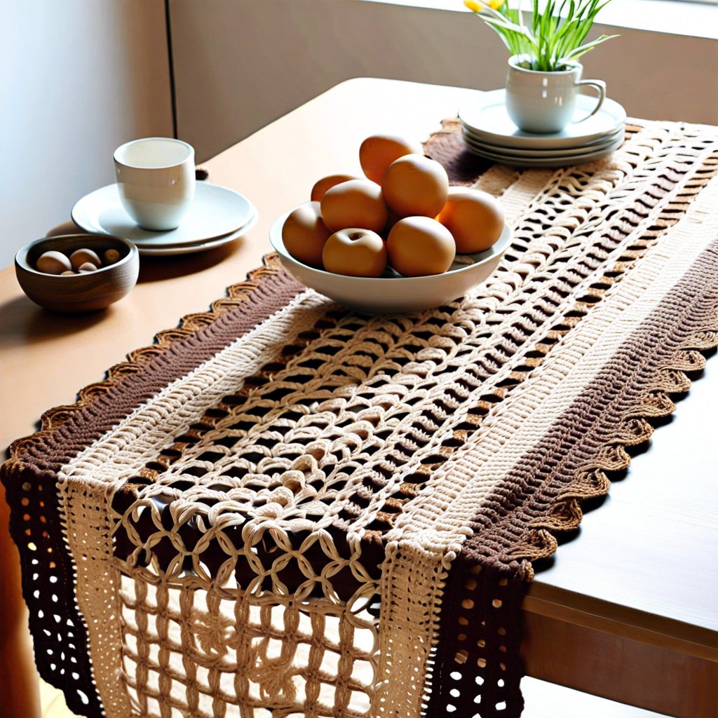 rustic table runner