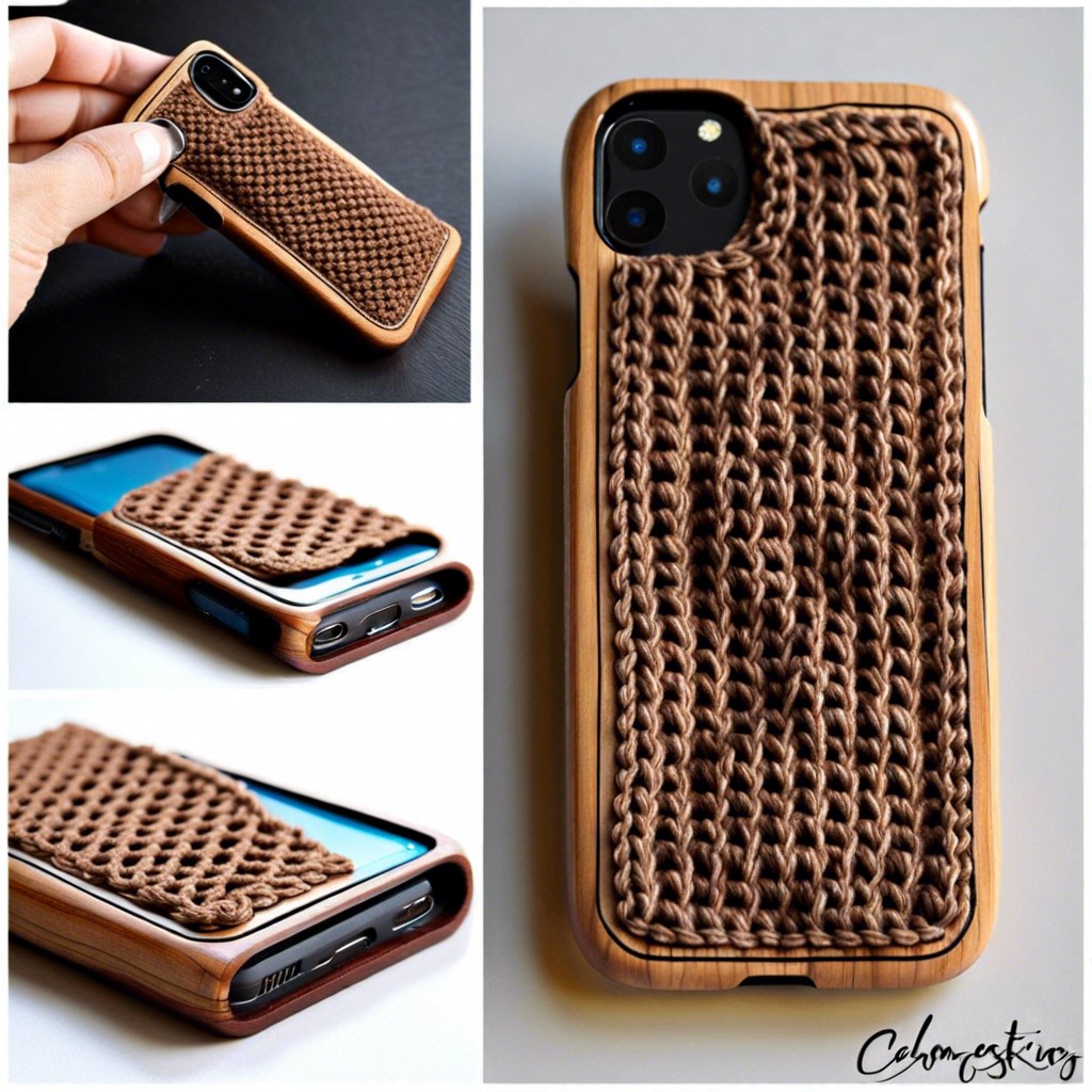 wooden texture phone case