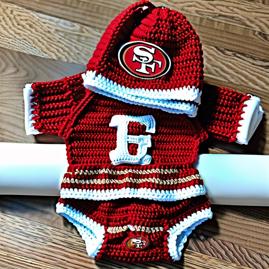 49ers diaper cover set