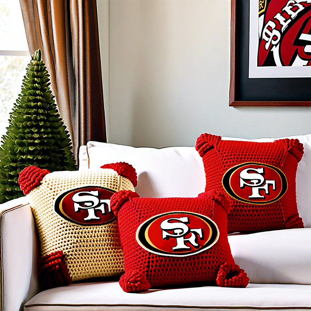 49ers pillow covers