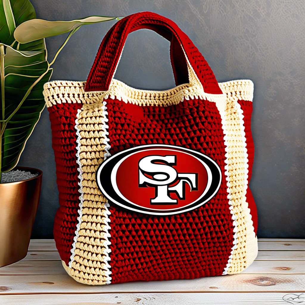 49ers tote bag