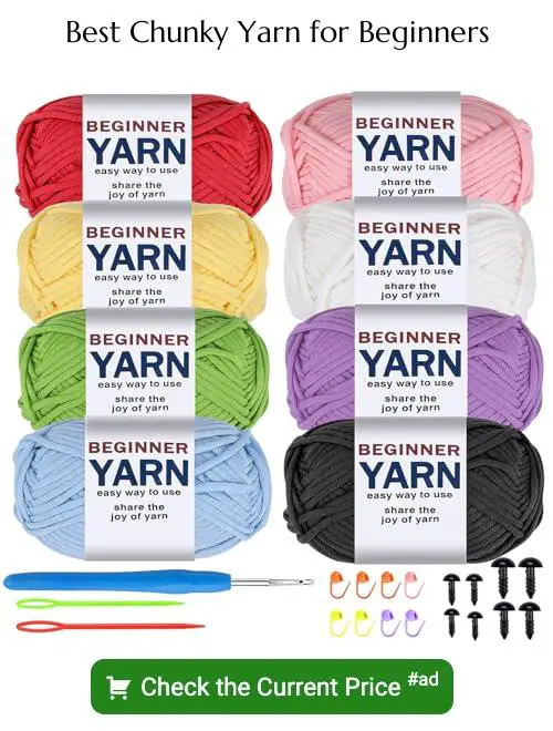 Chunky yarn for beginners