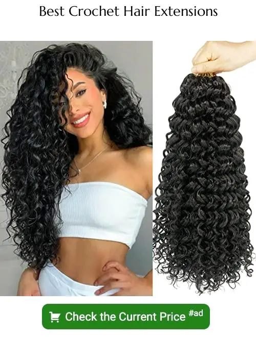 Crochet hair extensions