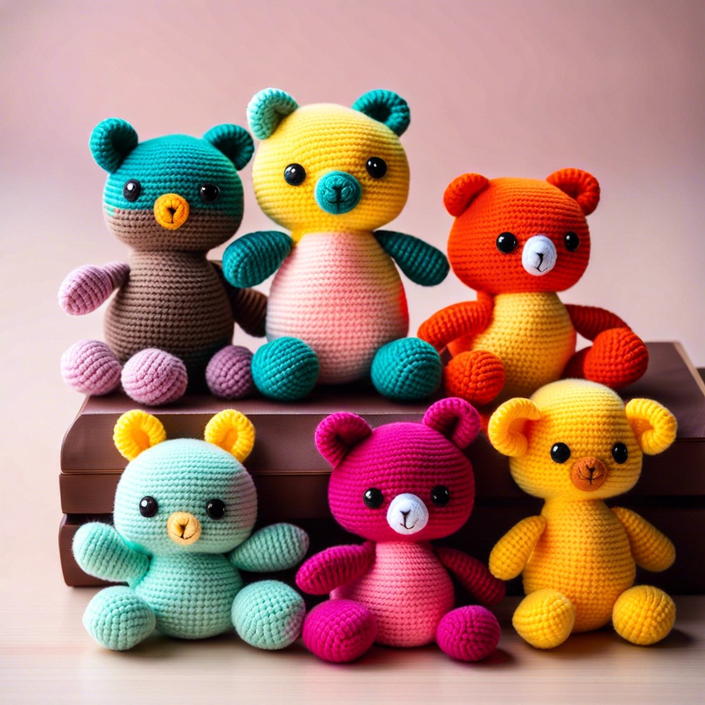 adorable velvet amigurumi toys