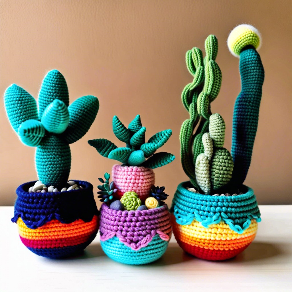 amigurumi succulents