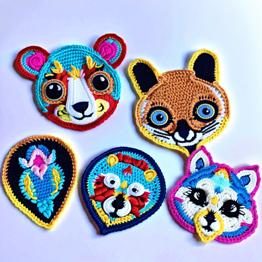 animal face patches