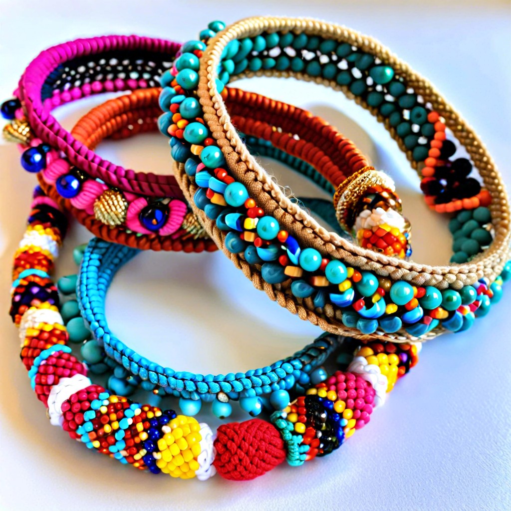 beaded bracelets