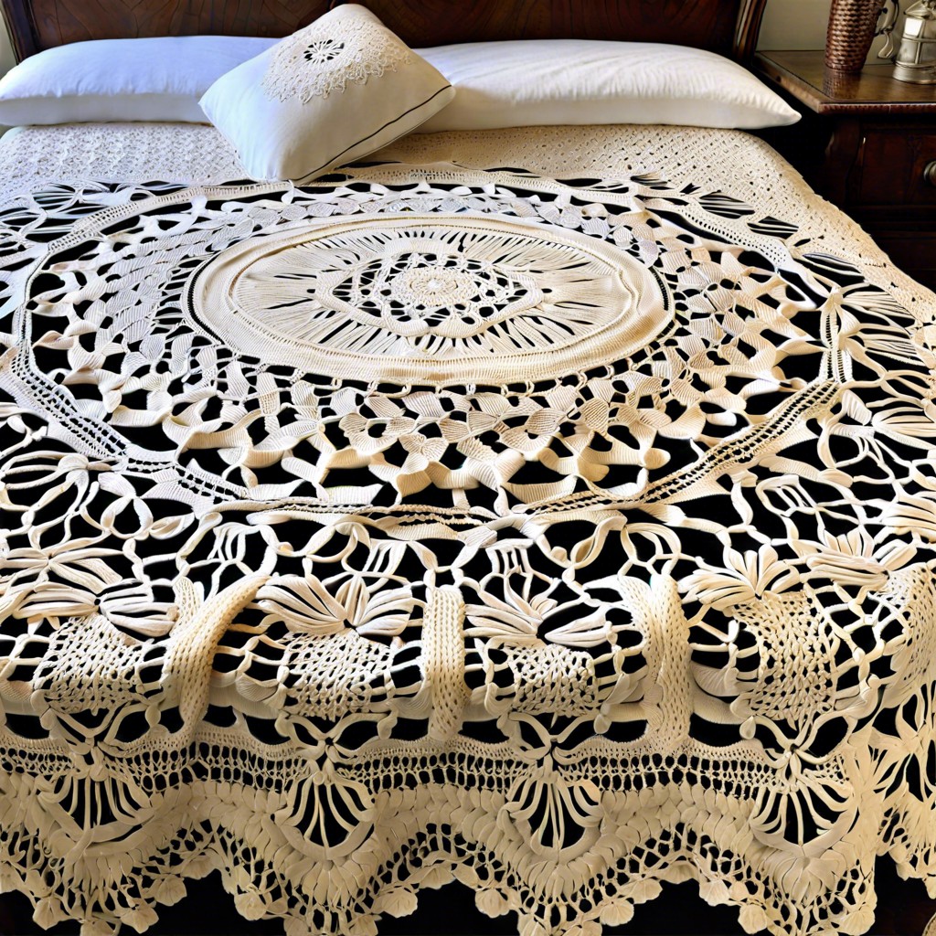 bedspreads with intricate patterns