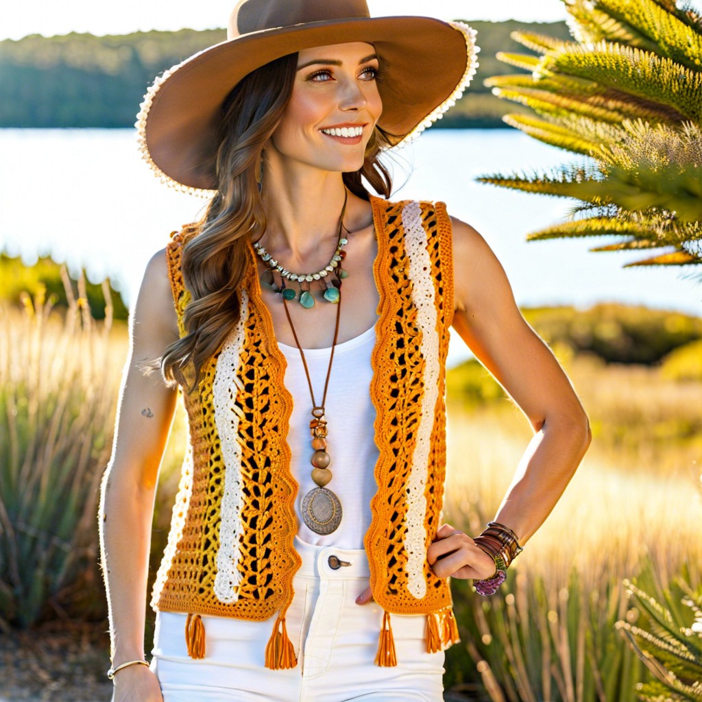 bohemian vest