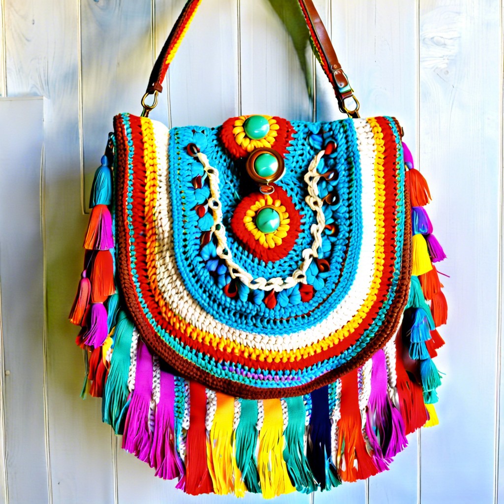 boho fringe bag