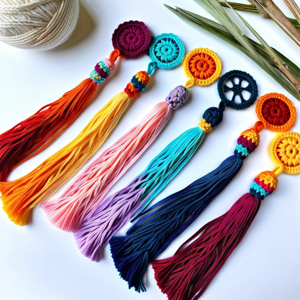 bookmark tassels