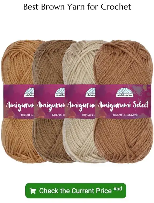 brown yarn for crochet