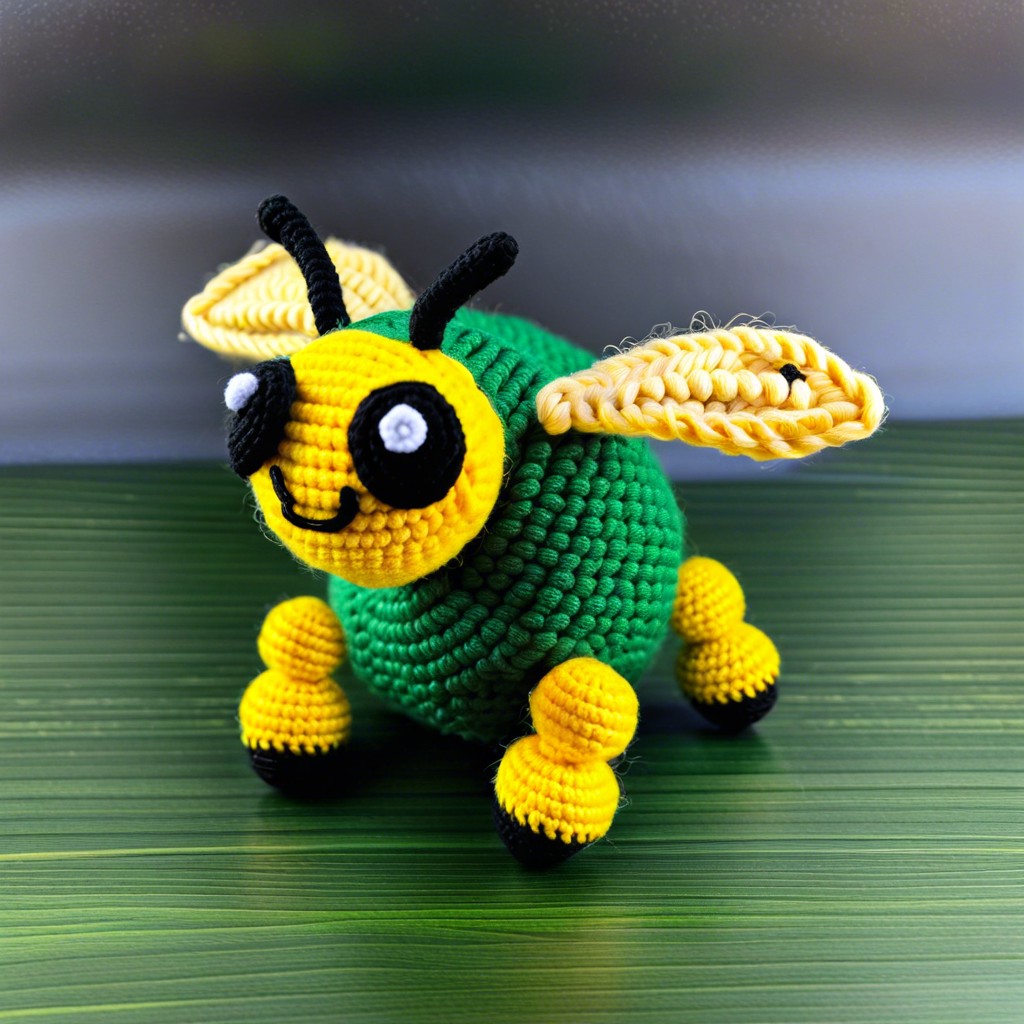 bumblebee amigurumi