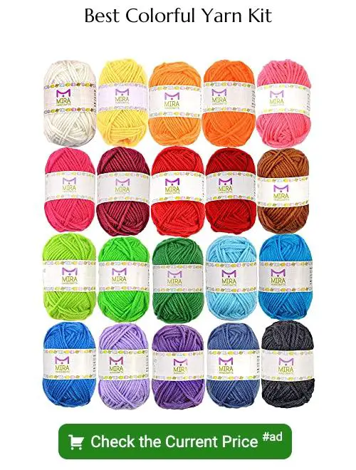 colorful yarn kit