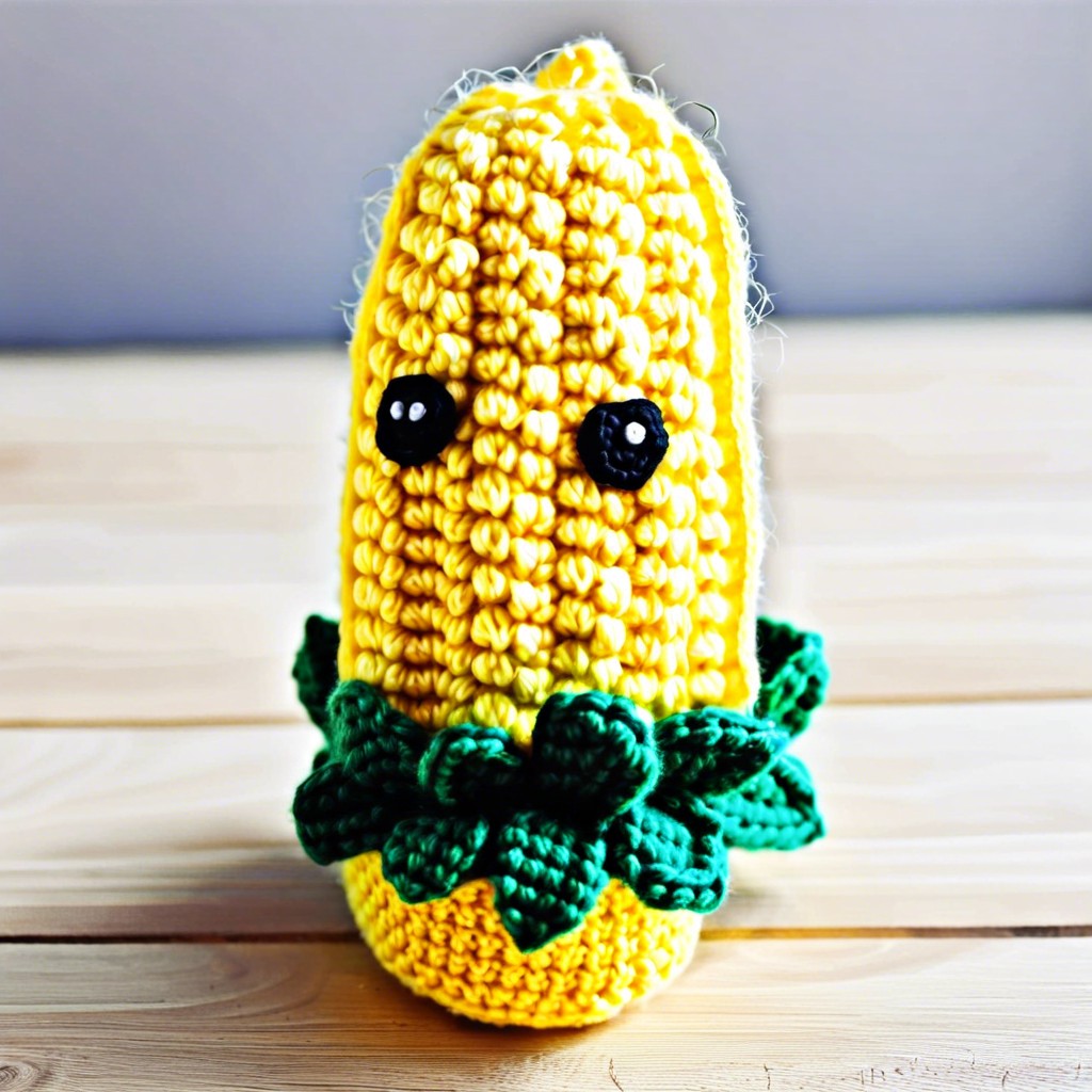 corn on the cob plushie