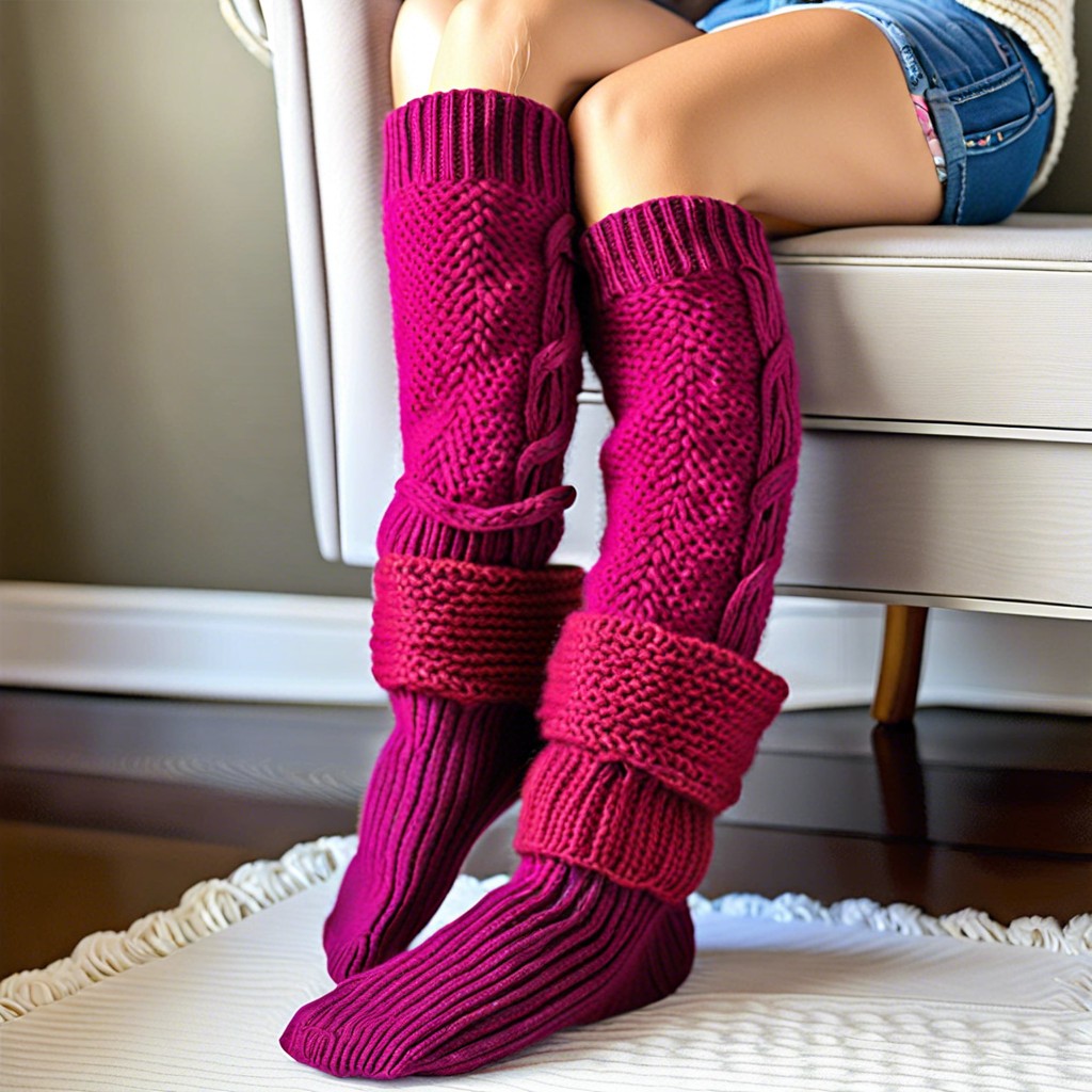 cozy leg warmers