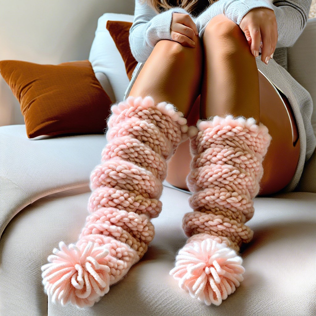 cozy leg warmers