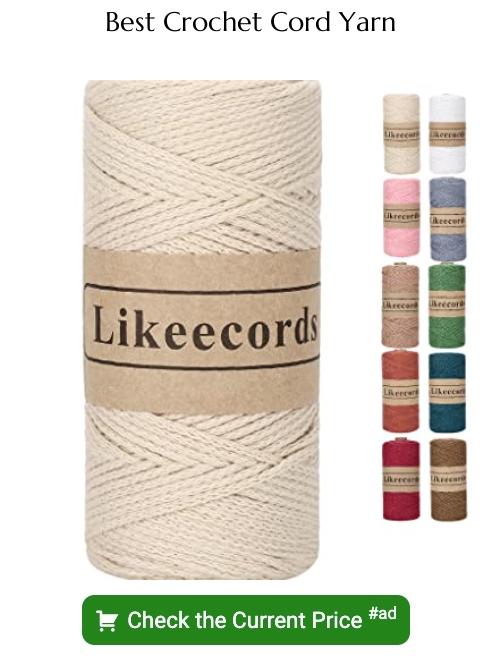 crochet cord yarn