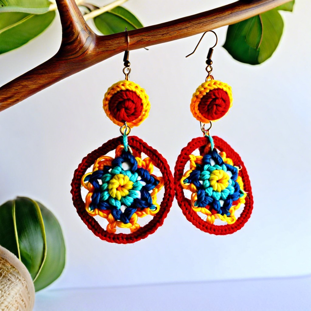 crochet earrings