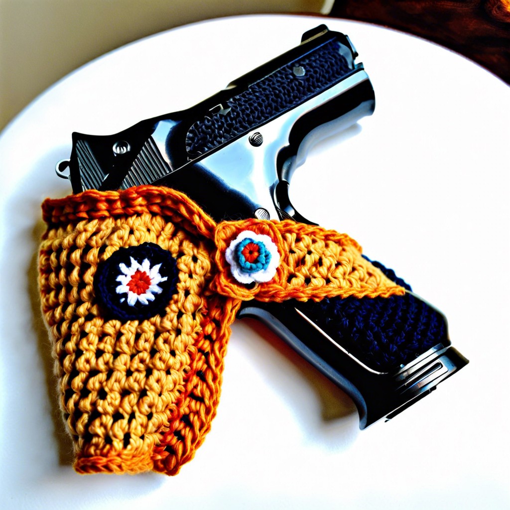 crochet gun holster