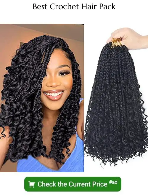 crochet hair pack