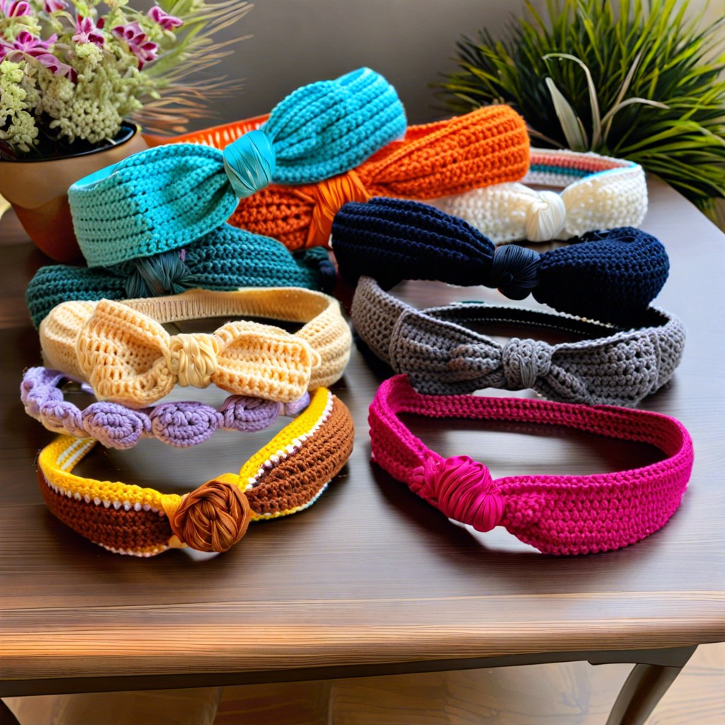 crochet headbands