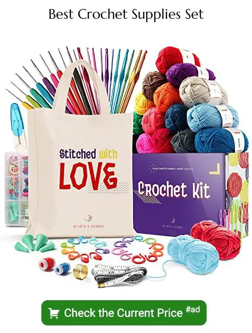 crochet supplies set