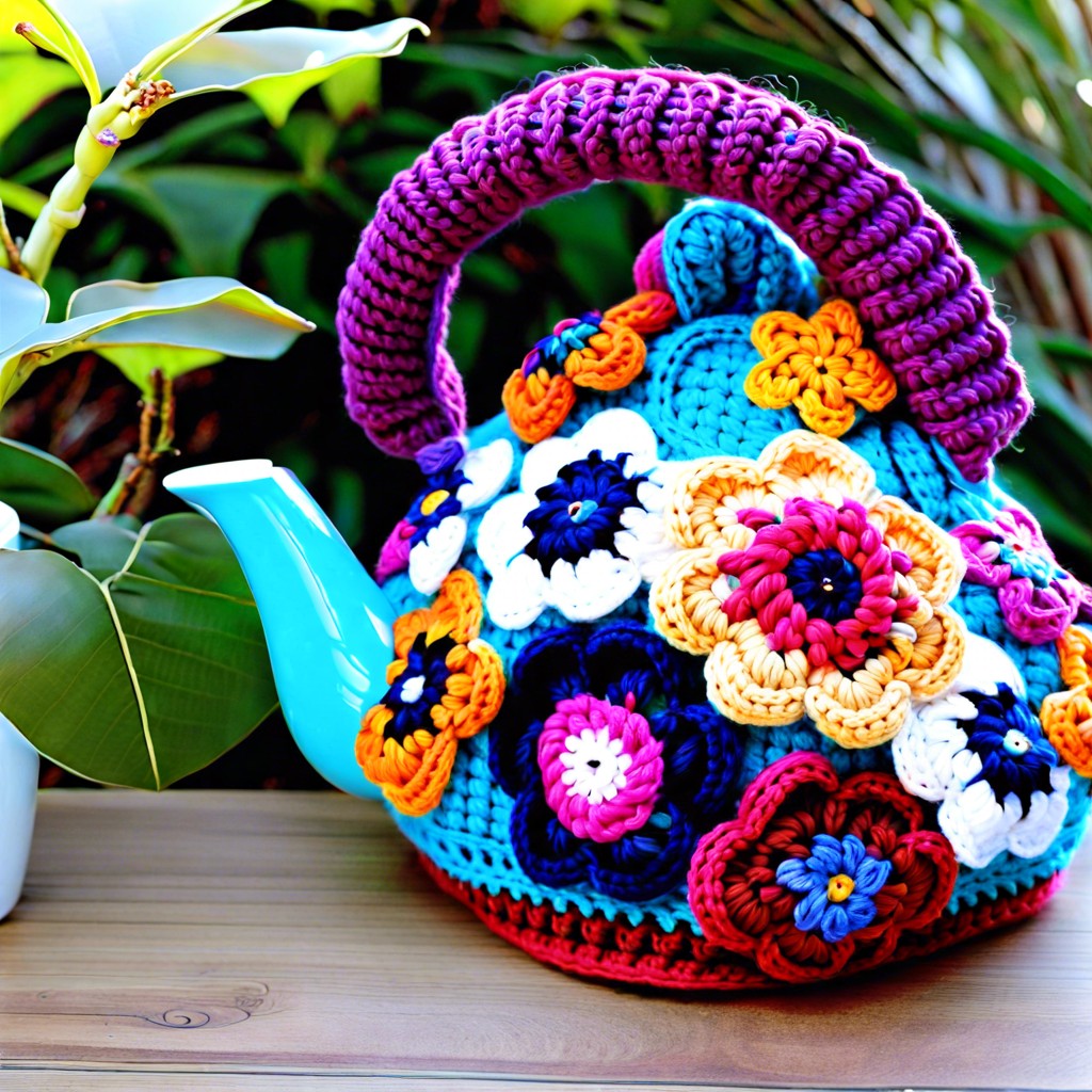 crochet tea cozy