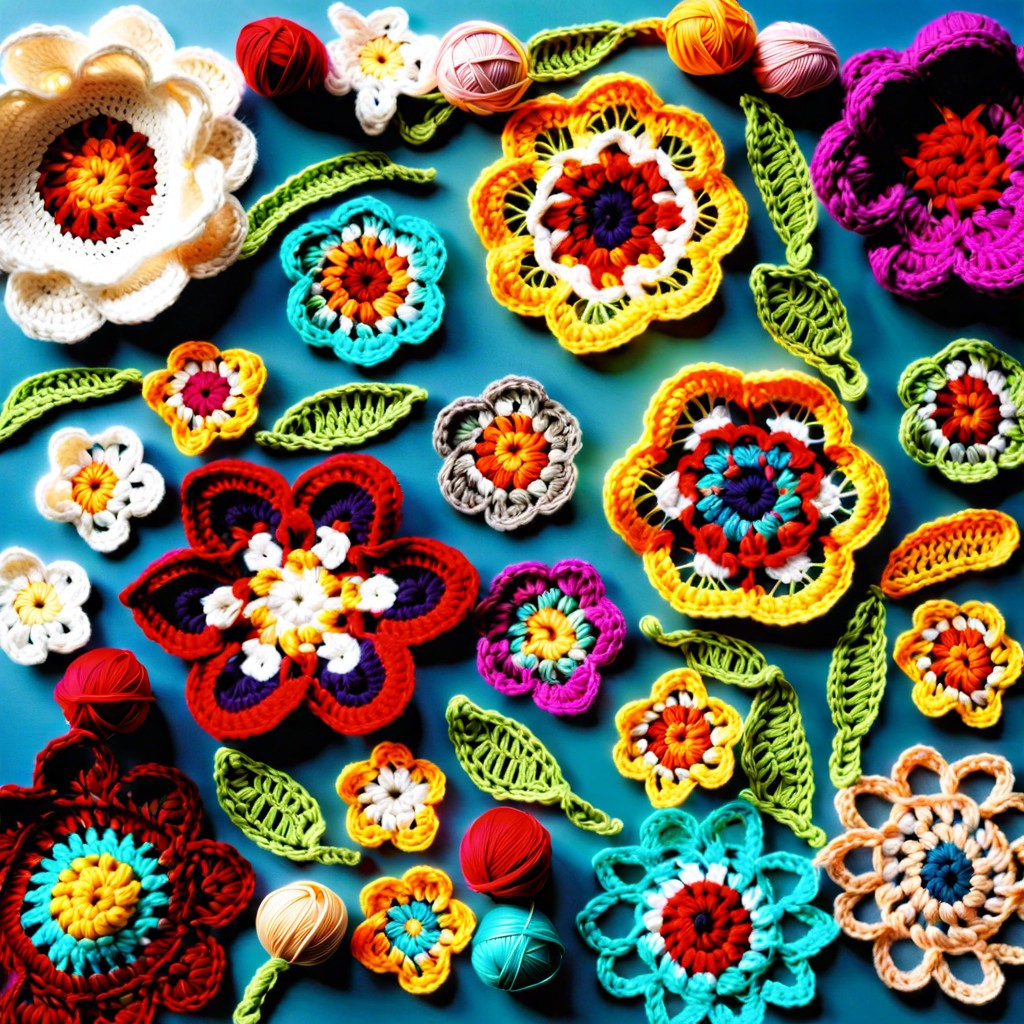 crochet wall art