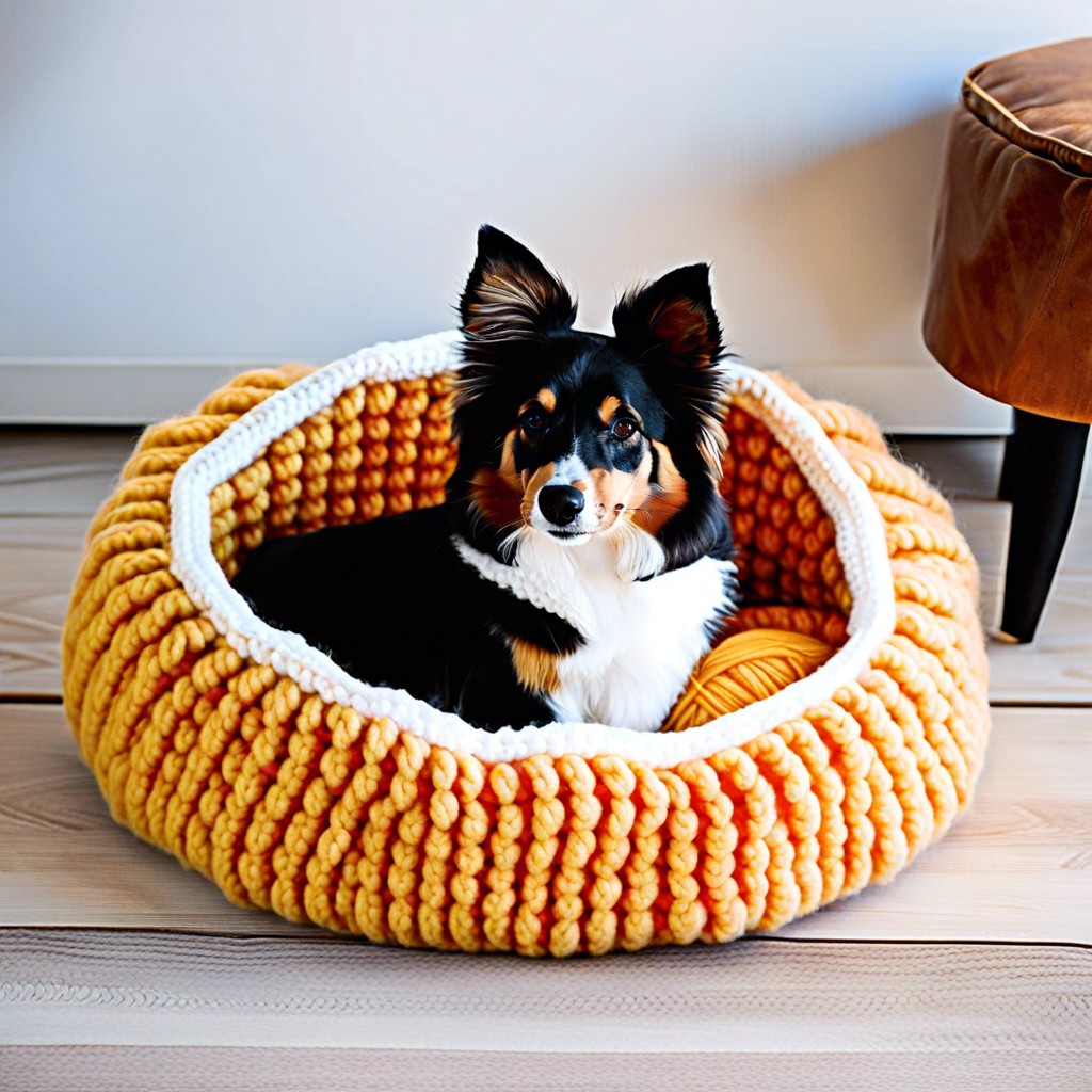 cuddly pet bed