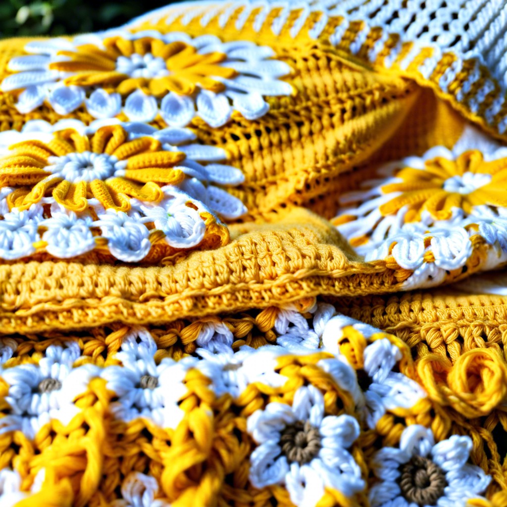 daisy blanket