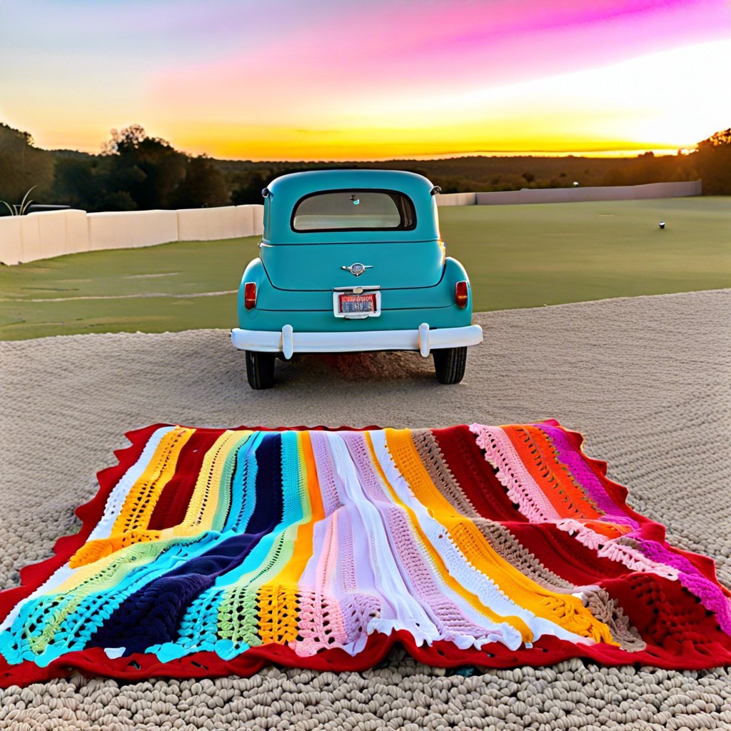 drive in movie blankets