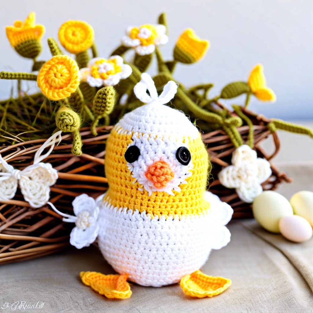 easter chick decor